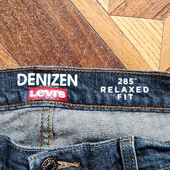 Denizen from Levi's Dark Wash 285 Relaxed Fit Jeans Size 38x34 - Picture 8 of 15